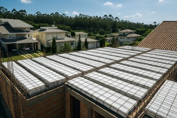 Lajota de EPS e eficiência na obra: menos carga, mais agilidade e melhor desempenho
